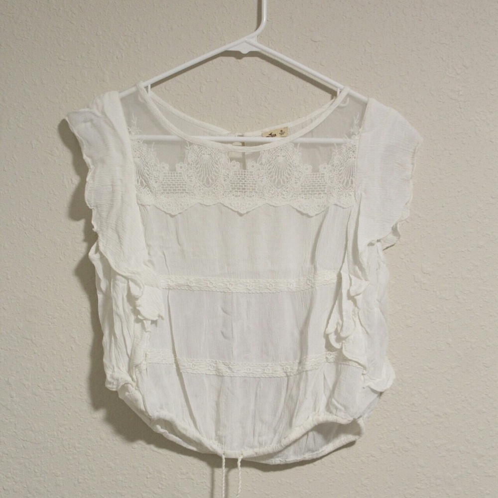 HOLLISTER — LACE TOP